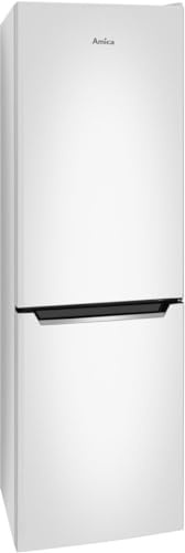 Amica KGCL 384 155-1 W Kühl-Gefrierkombination, 50 cm breit, 157 l, Automatische Abtauung, FrostControl, LED-Beleuchtung, weiß