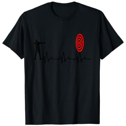 Bogenschütze Herzschlag Bogenschießen Puls Bogensport T-Shirt