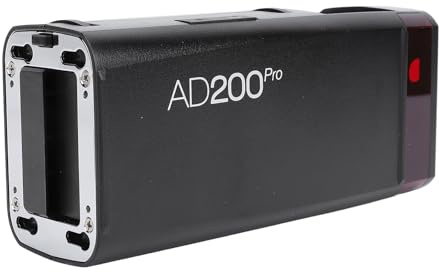 AD200 Pro Coque de Rechange pour Lampe Flash Réparation Professionnelle Installation Facile Pièces de Réparation Idéales pour Lumière Stroboscopique Flash de Poche Extérieur