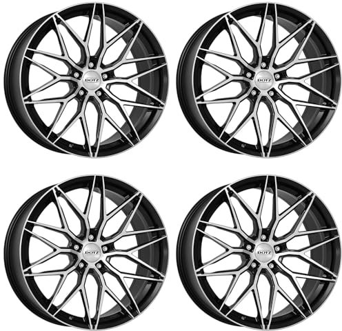 4x Dotz Felgen Suzuka dark 8.5Jx19 ET40 5x112 kompatibel mit Mercedes Benz A B C CLA E GLA GLB GLK