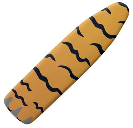 Copri Asse Da Stiro 110X33 Linea Nera Copriasse Da Stiro Elastico,Copertura Asse,Tessuto Fibra Di Poliestere