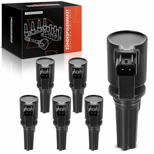 Frankberg 6x Bobine d'Allumage Compatible avec S-Type X200 3.0 V6 LS 3.0 V6 24V Remplacer# 2W4E12A366AD,2W4E12A366AC