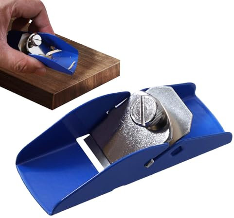 Hobelmaschinen Holzbearbeitung, Blockhobel | Verstellbarer Mini-Holzhobel, Präzisions-Holzhobel | Abnehmbares, komfortables Holzhobel-Handwerkzeug für Bastelarbeiten und -Holzbearbeitungsprojekte