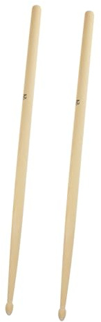 SWOOMEY 1 Paar Ahorn Drumsticks für Anfänger Leichte und Robuste Schlagzeugstöcke für Jazz für Erwachsene und Junge Musiker mit Rutschfestem Griff und Langlebigem Design