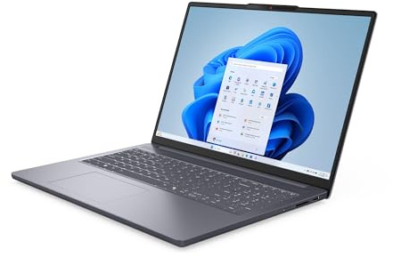 Lenovo PC Portable 16'' WUXGA Intel Core i5 13420H 16Go RAM 512Go SSD Clavier AZERTY 16IRH10 Gris IPSlim 3 Pack Sérénité Inclut Installation et Configuration de Windows 11 Pro