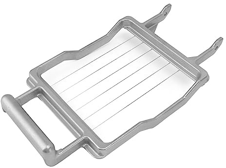 Haofy Cortador de Queso con Alambres de Acero Inoxidable, Espaciado Ajustable de 1,5 Pulgadas, Cortador de Alimentos de Mano Premium para Cocina, Preparación de Comidas y Sándwiches (20MM)