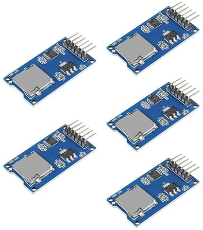 GERUI 5 stücke SPI Reader Micro Speicher SD TF Karte Memory Card Shield Modul kompatibel Modul kompatibel mit für Arduino