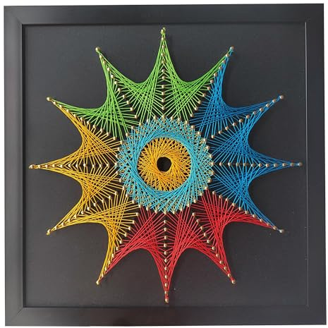 EYANKUNG Kits de manualidades para adultos, principiantes, regalo único para mujeres (fuegos artificiales, 12 x 12 pulgadas)
