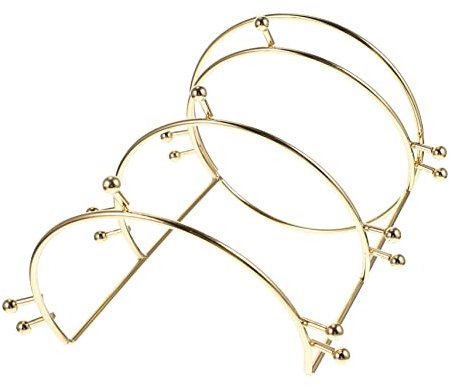 LIFKICH Support De Présentation Pour Couronnes Et -têtes Organisateur à Niveaux Pour Accessoires De Cheveux Étagère Décorative Pour Salons Et Événements Pratique Et Élégant Pour