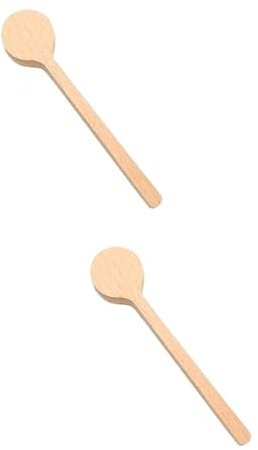 SEWACC 2 Stück Löffel Lindenholz Löffel Schnitzrohlinge Tassen Löffelrohlinge Zum Schnitzen Große Löffelrohlinge Jelutong Kit Salzlöffel Schnitzlöffelrohlinge Minilöffel Lindenholzlöffel