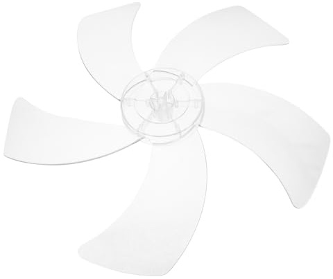 Garneck pale de ventilateur électrique petit ventilateur noir de chambre remplacement du pièce de réparation de sur pied debout comme Transparent
