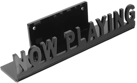 OUNONA Scaffale Per Dischi in Vinile Porta Dischi in Acrilico Espositore Da Parete Mensola Galleggiante Organizer Per File Montato Parete