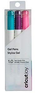 Cricut 2007091 Joy Gelschreiber 1,0 (3) Blaugrün, Lila, Rosa