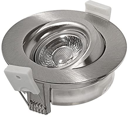 Heitronic LED-Einbauleuchte DL6809 500954 fest eingebaut Leistung: 7 W Warmweiß N/A