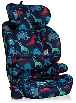 Cosatto Ninja 2 i-Size Hochlehnen-Sitzerhöhung 100-150cm (D is for Dino)