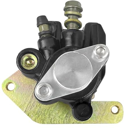 Mabutingti Conjunto de pinza de freno trasero para Yamaha Banshee 350 YFZ350 Warrior 350 YFM350X Wolverine 350 YFM350FX Raptor 660R YFM660R con Pastillas de Freno, sin freno de estacionamiento