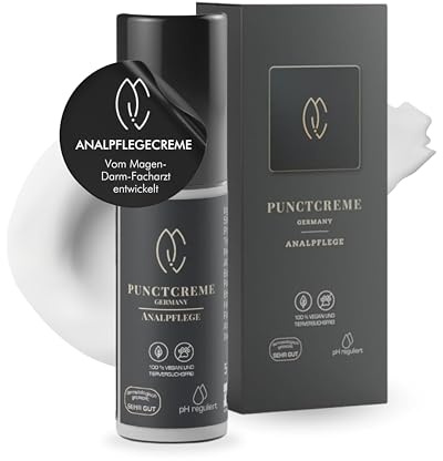 HERRENCREME Punctcreme Analpflege 5 ml I Pflegecreme für empfindlichen Analbereich I Analcreme für Männer & Frauen I Intimpflege vom Facharzt entwickelt I vegan & dermatologisch getestet