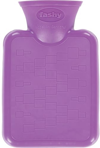 fashy Taschenwärmer 0,3 L, aus Thermoplast, mit klapparem Griff am Verschluss, flieder