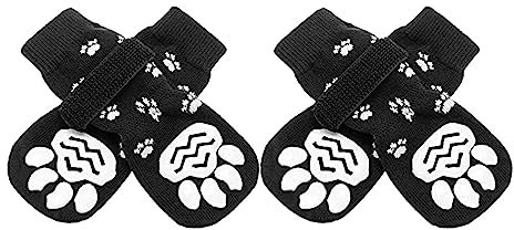 Zgehnao Verstellbare Winter-Hundeschuhe für den Außenbereich, für Regen, Schnee, reflektierender Pfotenschutz für Wandern