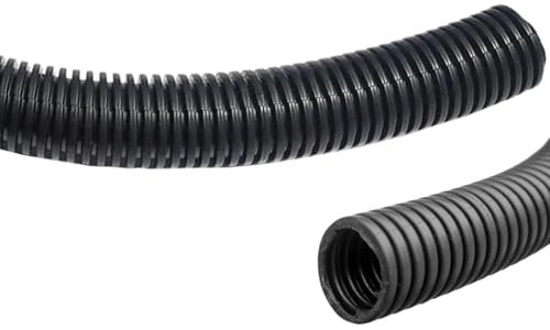 Flexible Water Butt Connection Pipe Flexible Hose for Waterbutt Rain Barrel or Pond Pump 3/4 inch 20mm Downpipe Connector Pipe - 1m