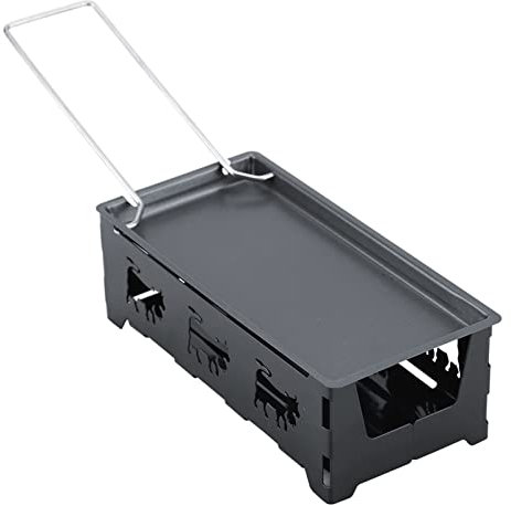 Plateau de au Fromage, Raclette Cheese Melter Grill BBQ Coréen avec Conception Non-bâton 7.28 * 3,62 Pouces, Acier en Carbone pour Barbecue de la Cuisine