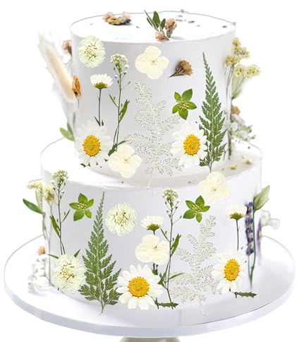 LaVenty Daisy Wildflower Cake Toppers Wildflower Decor | Baby In Bloom for Baby Shower Birthday Bridal Shower Wedding Party Decoration