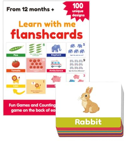 Sionhiuo Carte per Imparare i Numeri | Studio Interattivo del Vocabolario Linguistico - Carte Gioco per l'Apprendimento delle Lettere Inglesi - per bambini maschi, in età prescolare, da 1 anno in su,