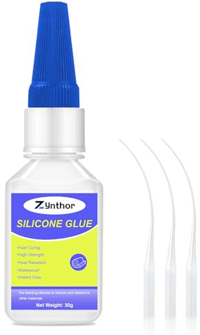 Zynthor Silicone Glue 30g, Multi Purpose Super Glue