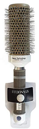 STANDELLI 44mm Round Hair Brush - Blow Dry Thermal Brush with Nano Technology Ceramic Ionic Barrel - Professional Blow Drying, Styling Brush - Anti Static