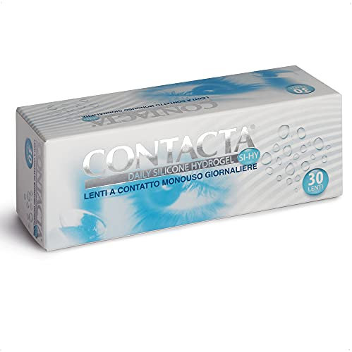 Contacta, Daily Silicone Hydrogel 30, Lenti a Contatto Giornaliere per Miopia, Lenti a Contatto con Silicone Hydrogel Traspiranti e Facili da Applicare, Diottrie -2,75, Confezione da 30 Lenti Monouso