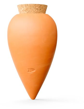 Pepin | Oyas | Oyas A Planter Terre Cuite | Arrosage Automatique et Ecologique pour Plante d'Intérieur et d'Extérieur | Système d'Irrigation Naturel | Ollas Terre Cuite - 25 cl