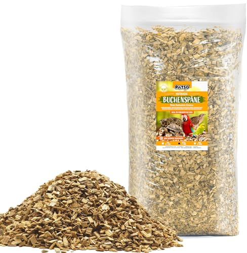 PÄTSO Buchenspäne Einstreu 15kg, MITTEL 6,0-10,0mm