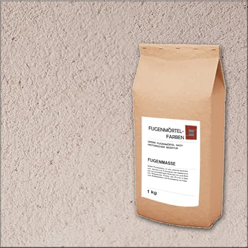 Fugenmörtel-Farben | Einsetzbar für Fugen im Innen- und Außenbereich auf Wand- und Bodenflächen (BeigeHell, 1kg)