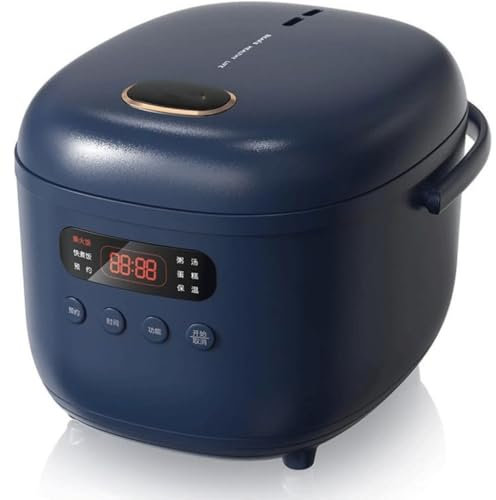 OZLMBERN Mini arrocera 2l multifunción Reserva Inteligente preservación del Calor Sopa cocinar Congee leña arroz