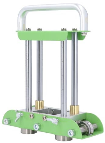 Plieuse de Tôle à 2 Postes, Outil de Pliage Manuel Léger pour Toitures Métalliques, Kiosques, Pare-pluie (avec Conception de Rouleau en Forme de V)