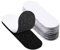 Blendura Strappo Adesivo, Feltro Adesivo Forte Biadesivo 10 Pezzi 3 x 10 cm Autoadesivo Nastro a Strappo, Stretch Adesivo per Pareti,Pavimento,Plastica,Vetri,Metalli