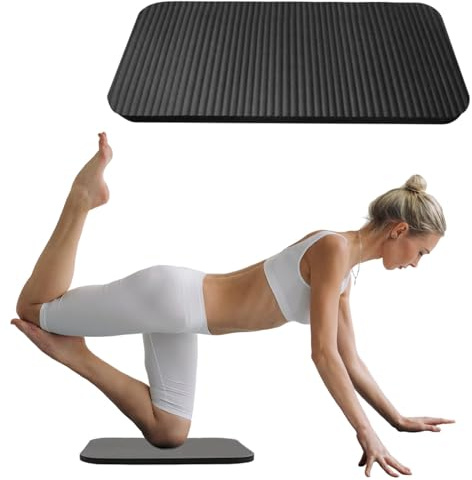 Yoga Knee Pad, Kneeling Pad, Rectangle Yoga Knee Pad Cushion, Yogas Props and Accessories for Women/Men Cushions Knees and Elbows for Kneeling, Balance,Pilates