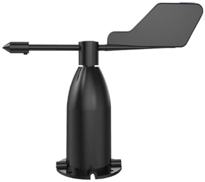 Anemometer, Ultrasonic Wind Speed And Direction Sensor RS485 4-20mA Output Vane Anemometer For Industrial Weather Monitoring,for Measuring Wind Speed(AL-8-point-RS485)