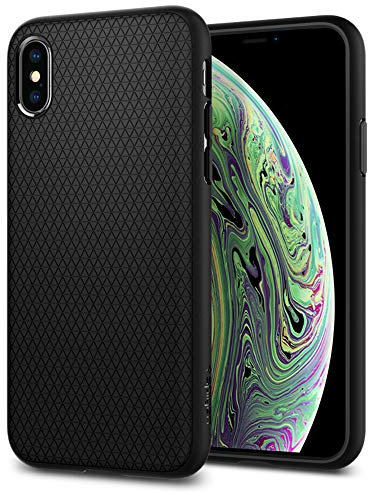 Spigen Liquid Air Case Compatible with iPhone XS/X - Matte Black