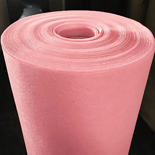 Yimihua Rosa Filz Stoff 85 cm breit Filzstoff Bastelfilz Farbig Filz Blätter Vliesstoff Kinder DIY Zubehör zum Handwerk Nähen Projekte 1mm Thick(Size:85 * 300cm)