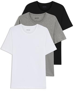 BOSS T-Shirt RN 3p Classic Maglietta, Assorted Pre-Pack 999, L Uomo