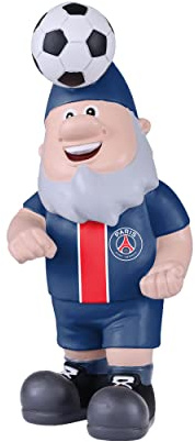 FOCO Offizielles Lizenzprodukt Paris Saint-Germain FC Fußball-Gartenzwerg beim Kopfball