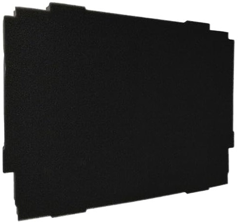 vhbw Schaumstoffeinlage Ersatz für 4250155837464 für Werkzeugkoffer - Individuell Anpassbar, Schaumstoff, Schwarz