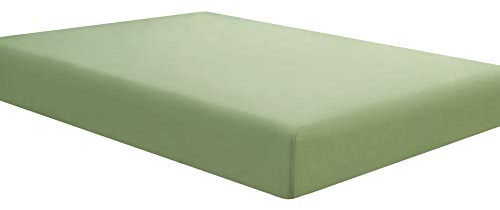 Sfoothome Twin XL Fitted Sheet Only, Brushed Microfiber, Extra Soft and Comfortable - Wrinkle, Fade Resistant,Deep Pocket Sage Green Sheet