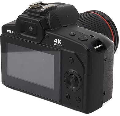 banapoy Cámara Digital, 4K 64Mp 16X Zoom HD Vlogging Cámara, Cámara Fotográfica Portátil con Visión Nocturna para Adolescentes Estudiantes Niños Niñas, 3.0 Pulgadas Pantalla Cámara Fotos