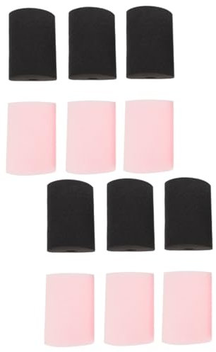 SHINEOFI 12 STK Zylindrischer Schwamm Bastelmaterial Farbschwämme Milch Becher Tassenwender Schwammeinsätze Tassenwenderschwämme Zylinder Komponente Schwammsäule Werkzeug