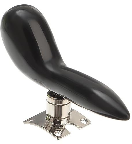 Fagott Handstütze mit Großem Rohr, Professionelle Ausführung | Schwarzes Abs und Metall Satz, Ergonomische Form, für Bassoon Spieler, Handgelenkauflage