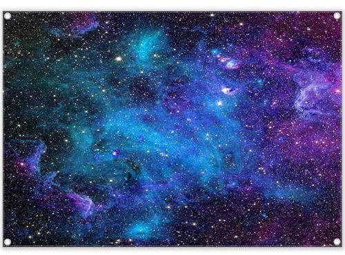 Luminora 2,1 x 1,5 m tyg galax stjärna bakgrund stjärnhimmel universum rymd fotografi bakgrund pojke flicka födelsedagsfest dekorationer gobeläng foto banderoll rekvisita