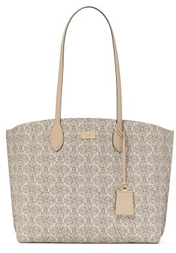 kate spade new york Suite Spade Flower Coated Canvas Large Work Tote