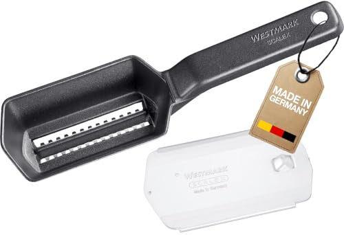 Westmark Fischentschupper Scalex Black Edition – Fischschupper aus Aluminium & Edelstahl – Fischschuppen einfach entfernen – Anthrazit